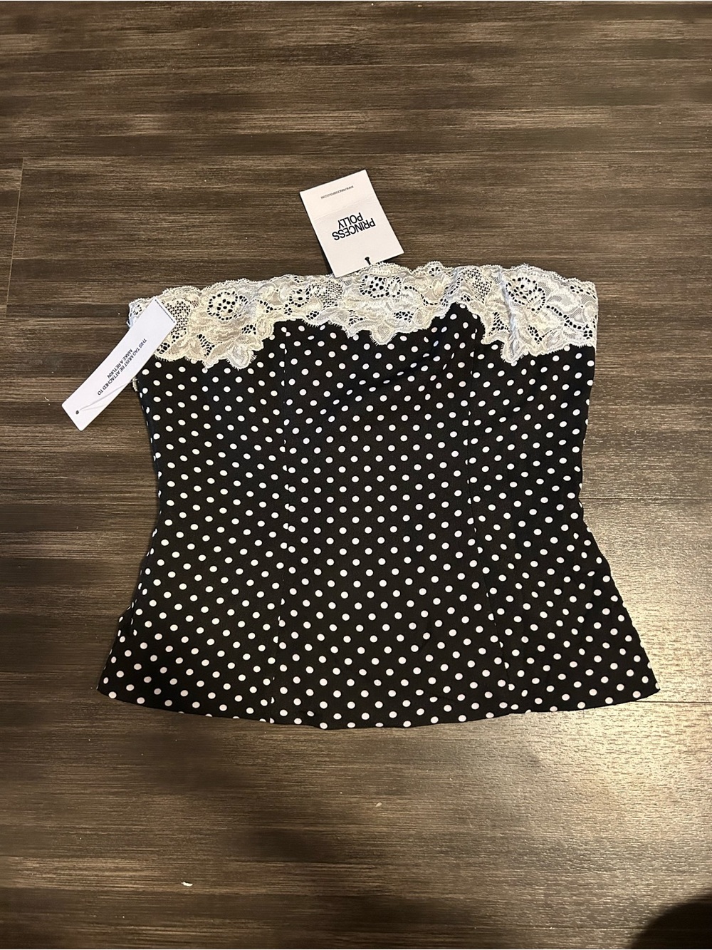princess polly polka dot top